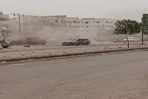 انفجار عبوة ناسفة بسيارة في الفيوش بمحافظة لحج