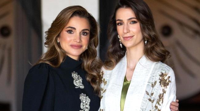 الأميرة رجوة تخطف الأنظار من جديد بنفس مجوهرات الملكة رانيا