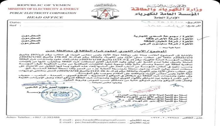 خبير اقتصادي : نجاح قرار إنهاء عقود الطاقة المشتراة مرهون بتوفير البدائل